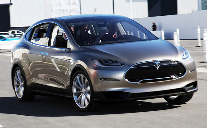 Tesla Electric car - high-class luxury car branch